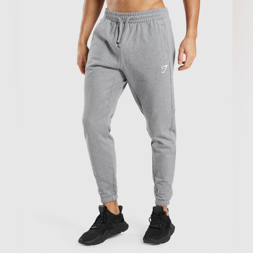 Size small gray gymshark joggers in excellent like-new condition
